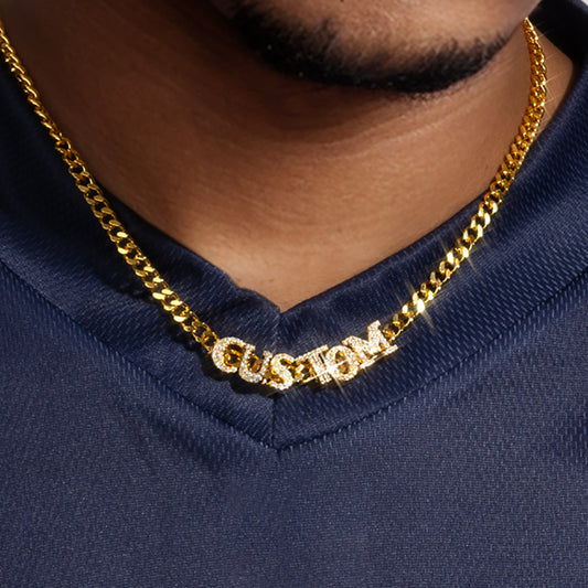 Christmas Gift🎁 Custom Cuban Link Name Necklace