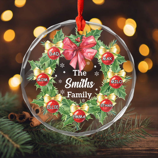 🎅🎄 Personalized Family Christmas Ornament