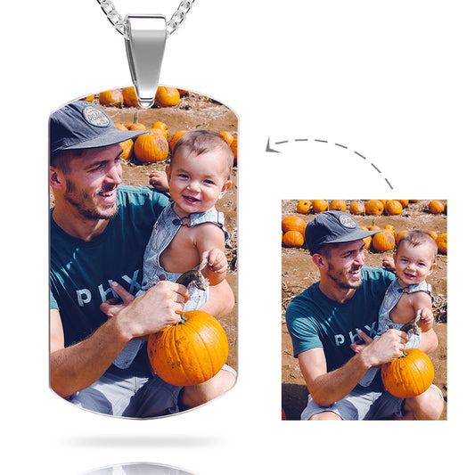 Customize Photo Necklace