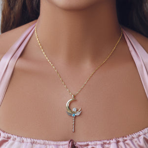 Cosmic Wand Necklace
