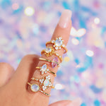 Load image into Gallery viewer, Rainbow Moonstone Ring
