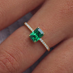 Load image into Gallery viewer, Emerald Ring
