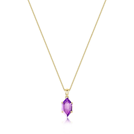 Amethyst Crystal Necklace