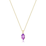 Load image into Gallery viewer, Amethyst Crystal Necklace
