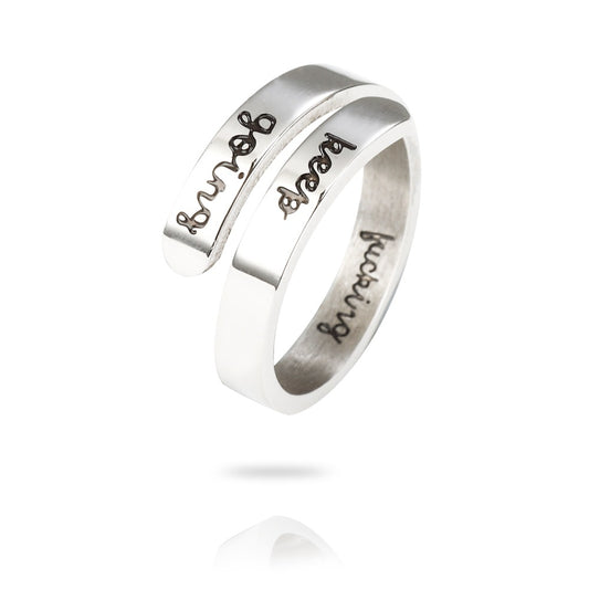 Free Engraving Ring-Keep Fucking Going