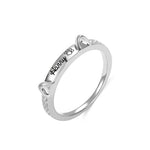 Load image into Gallery viewer, Engraved Ear &amp; Bone Shaped Pet Ring
