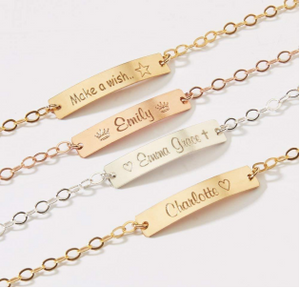 🎁Custom baby Christmas gift bracelets