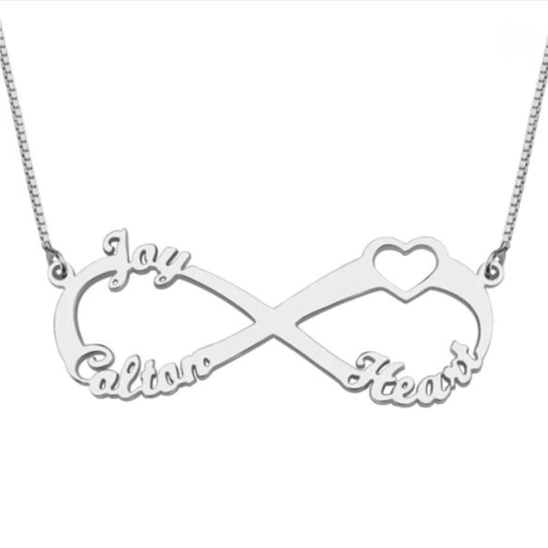Infinity 3-Name Necklace