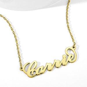 Carrie Style Name Necklace