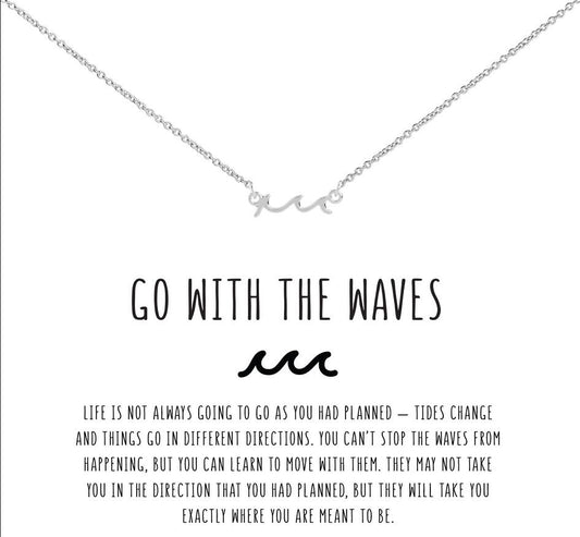 Go With The Waves Necklace