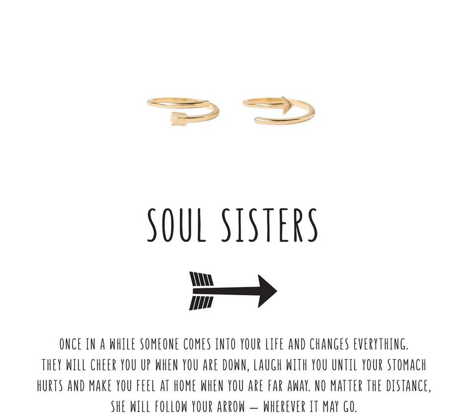Soul Sisters Arrow Rings