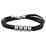 Load image into Gallery viewer, Father&#39;s Day Gift!Men Bracelet with Small Custom Beads（1-8 beads）
