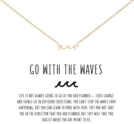 Go With The Waves Necklace