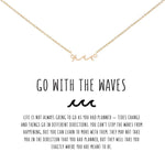 Load image into Gallery viewer, Go With The Waves Necklace
