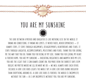 You Are My Sunshine Bracelet