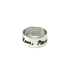 Load image into Gallery viewer, Handwritten Message Band Ring
