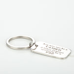 Load image into Gallery viewer, Dad Keychain-Any man can be a FATHER it takes someone special to be a DAD
