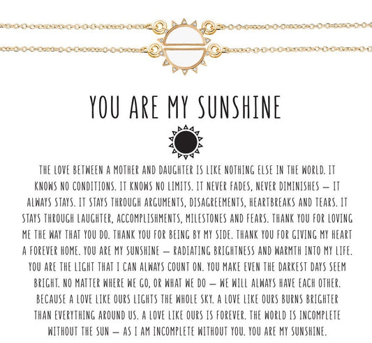 You Are My Sunshine Bracelet