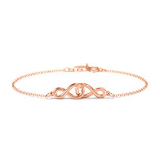 Interlocked Infinity Bracelet