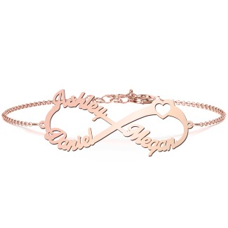 Infinite Love Name Bracelet