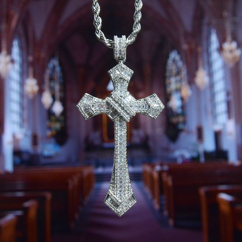 Easter Diamond Cross Pendant