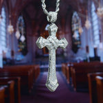 Load image into Gallery viewer, Easter Diamond Cross Pendant
