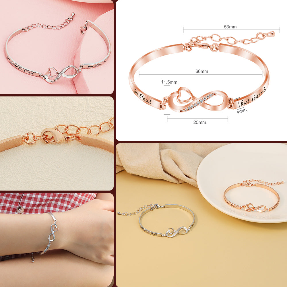 Representing your friendship-customizable infinite bracelet