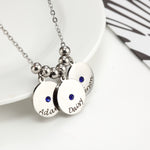 Load image into Gallery viewer, Mother Necklace with Kids Names-Free engraving your kids name
