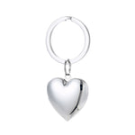 Load image into Gallery viewer, Free Engraving Personalized Heart Shaped Locket Keychain
