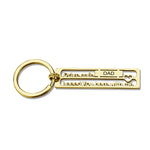 Load image into Gallery viewer, Hollow Out Drive Safe Keychain For DAD-I need you here with me
