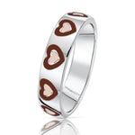 Load image into Gallery viewer, Cocoa Heart Ring
