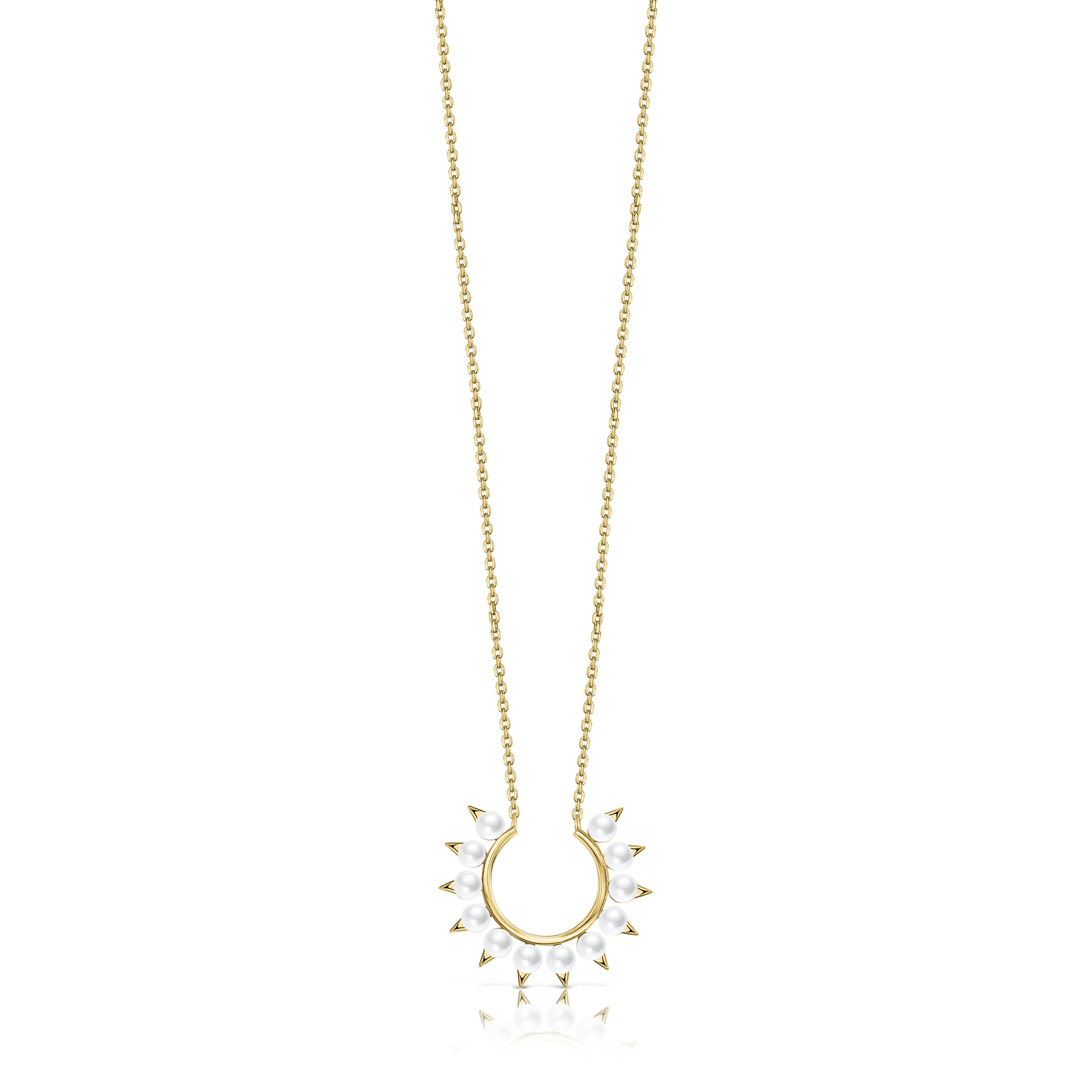 Pearly Eclipse Necklace