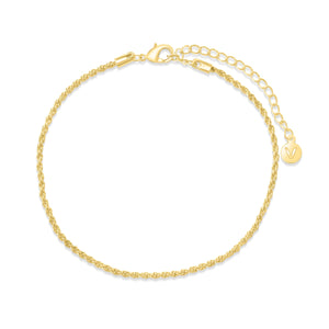 Thin Rope Chain Anklet