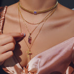 Load image into Gallery viewer, Amethyst Kalei Necklace

