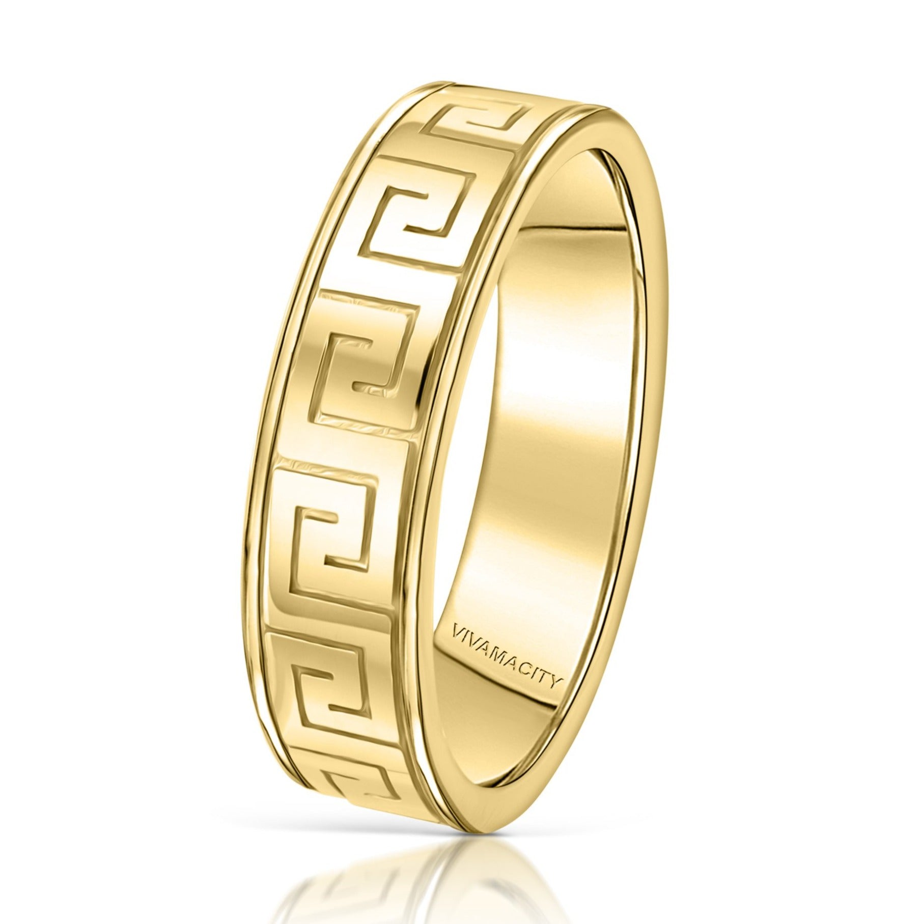 Greek Key Ring