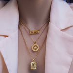 Load image into Gallery viewer, Letter Pendant Necklace
