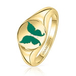 Load image into Gallery viewer, Jade Flutterfly Ring
