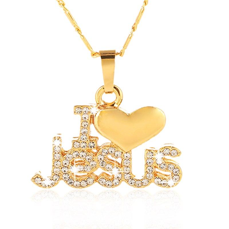 I Heart Jesus Necklace