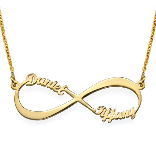 Infinity 2-Name Necklace