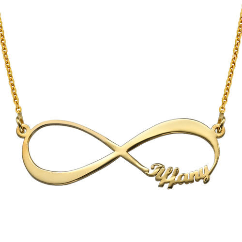 Infinity 1-Name Necklace