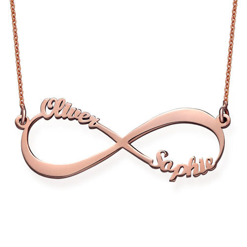 Infinity Name Necklace（1-4 names）