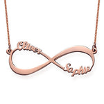 Load image into Gallery viewer, Infinity Name Necklace（1-4 names）
