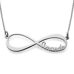 Load image into Gallery viewer, Infinity 1-Name Necklace
