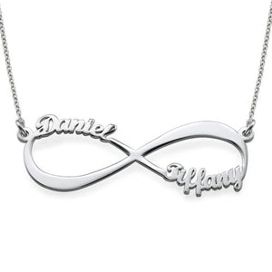 Infinity 2-Name Necklace