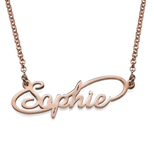 Infinity Style Name Necklace