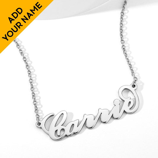 Carrie Style Name Necklace