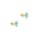 Load image into Gallery viewer, Amazonite Kalei Studs

