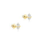 Load image into Gallery viewer, Clear Quartz Kalei Studs
