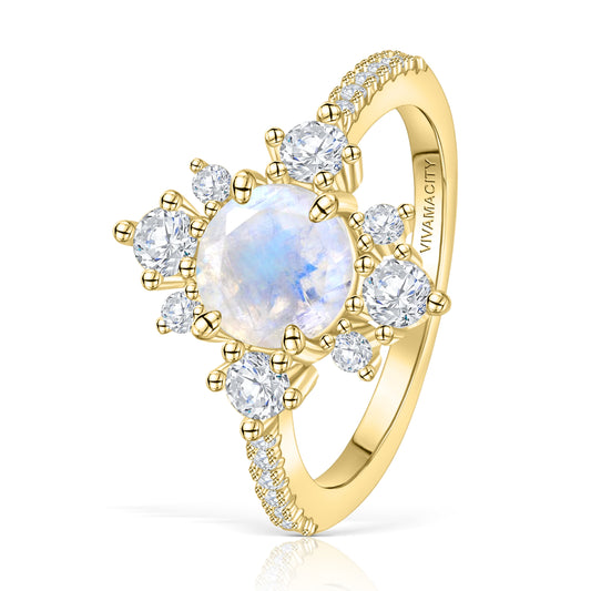 Aspen Moonstone Ring