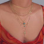Load image into Gallery viewer, Eija Cross Necklace
